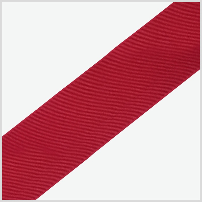 1/4″ Cranberry Solid Grosgrain Ribbon