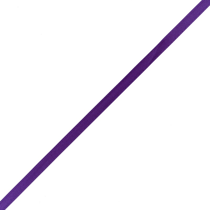 1/4″ Purple Double Face Satin Ribbon