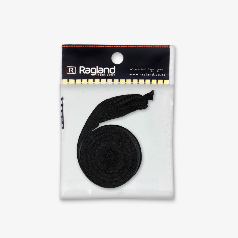 Cotton Tape – 20mm Black