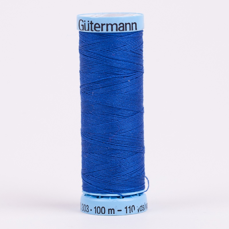 Gutermann Silk Thread 100m – 315 Royal Blue