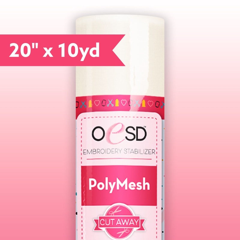 PolyMesh CutAway White 20″ x 10 Yards