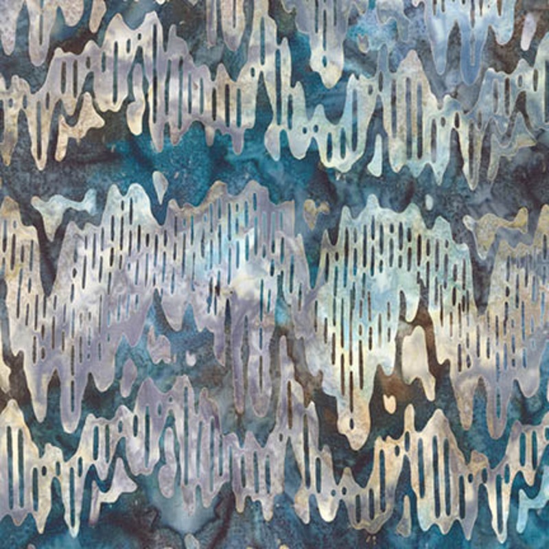 Texture Study 3 Batiks Lagoon – (3)
