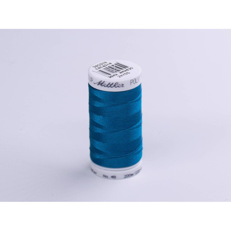 200M Mettler Poly  Sheen Thread Blue Mt 4116 MT 4116