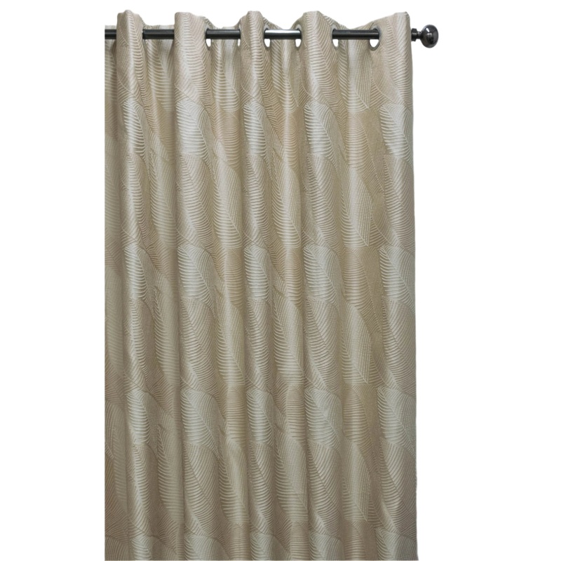 230x220cm Creme Da La Eyelet Curtain  EC1274 EC1274-1