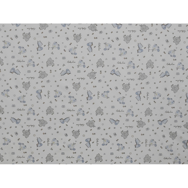 240cm Printed Cotton Curtaining CU1539-25 CU1539-25