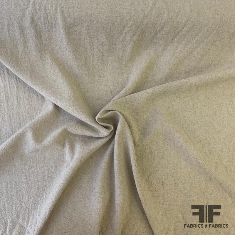 Pre-Washed Natural Linen – Beige Fabric by the Yard