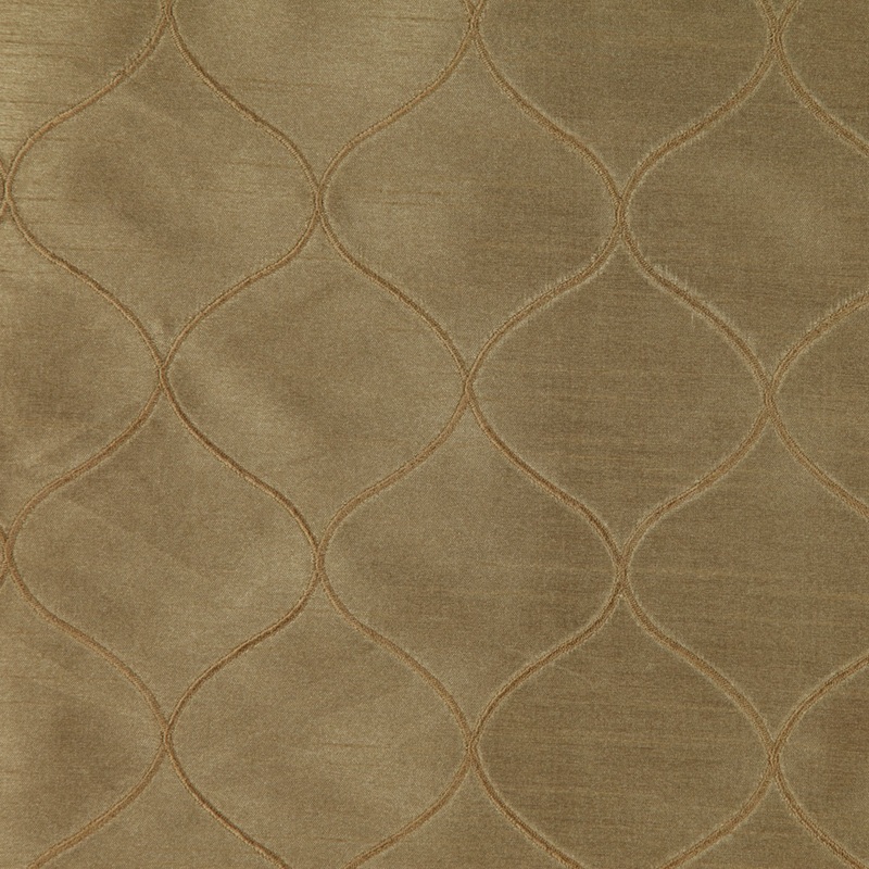 Taupe Diamonds Embr & Eyelet
