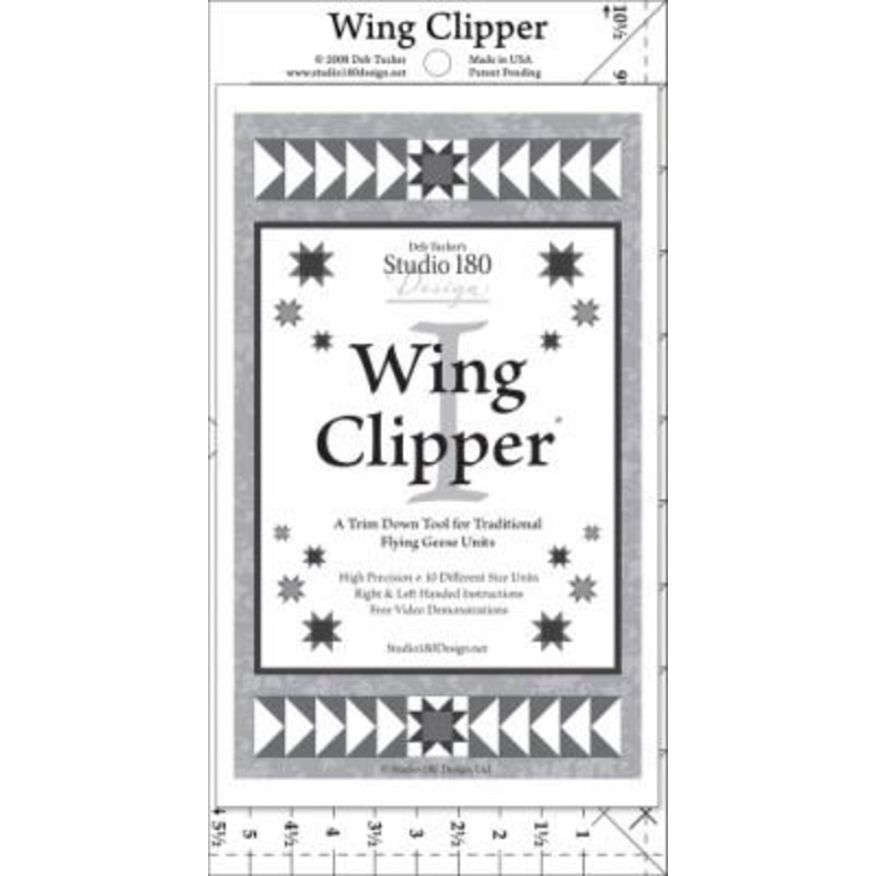 Wing Clipper Ruler by Studio 180