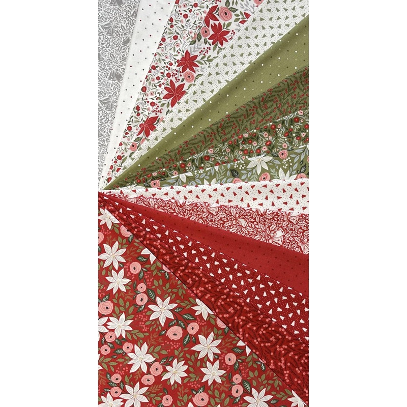 Berry & Pine – Half Metre Bundle – 15 Pieces