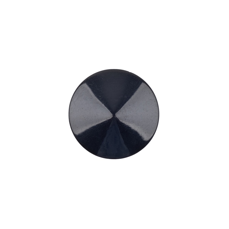 Italian Midnight Navy Cone Shaped Shank Back Button – 24L/15mm
