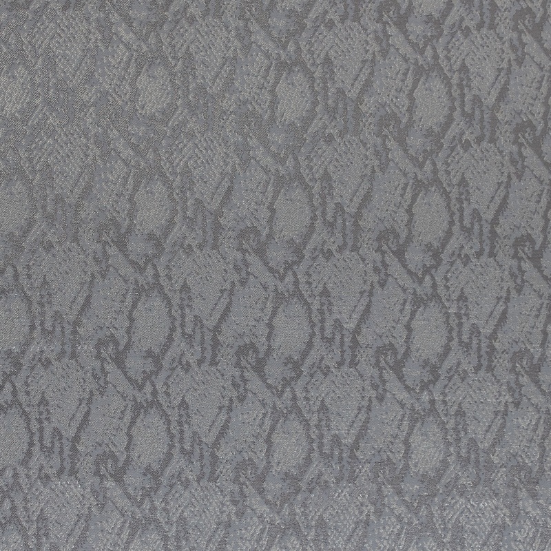 Metallic Ivory, Gray and Nude Python Jacquard