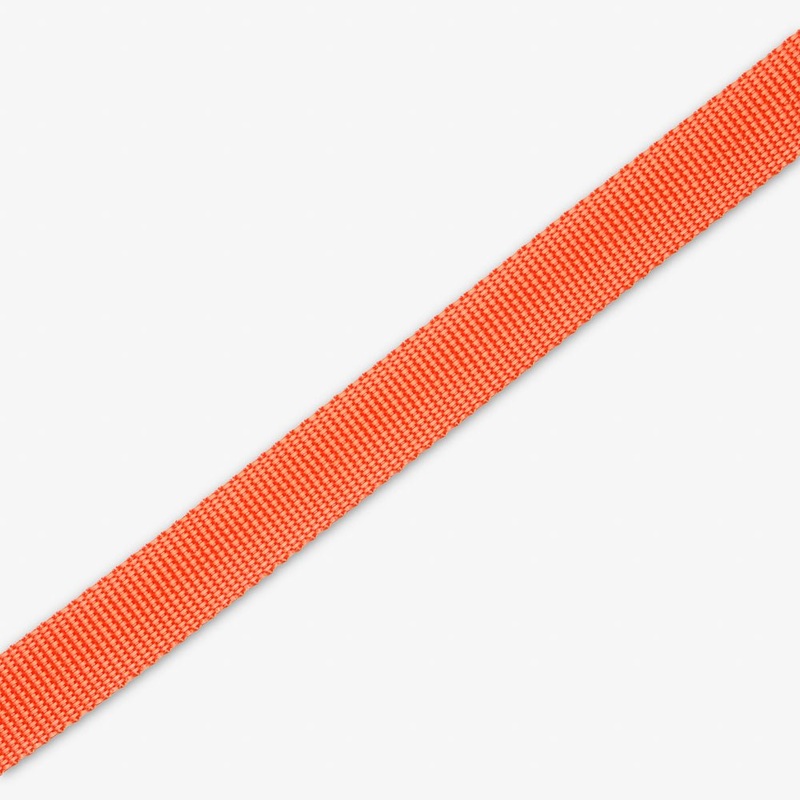 Webbing  25mm Orange #14 Per Met