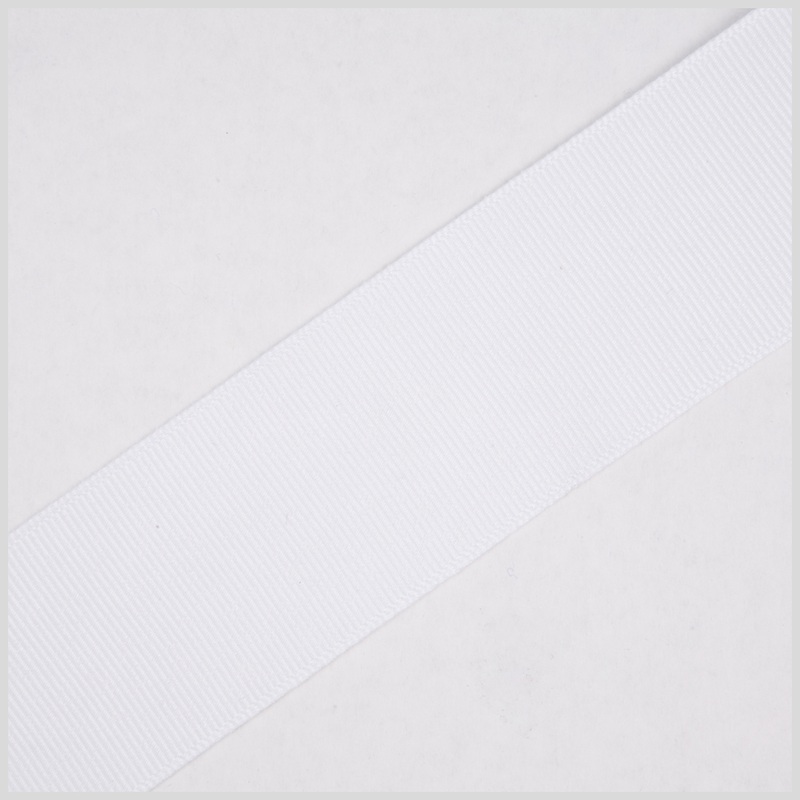 White Grosgrain Ribbon