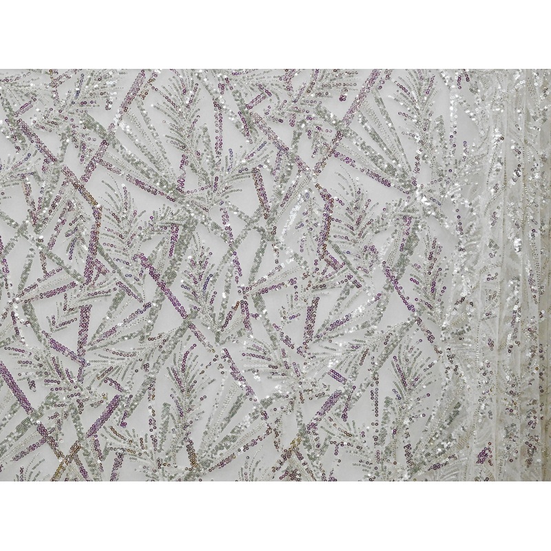 130cm Celestial Beaded Tulle BF715-1 BF715-1