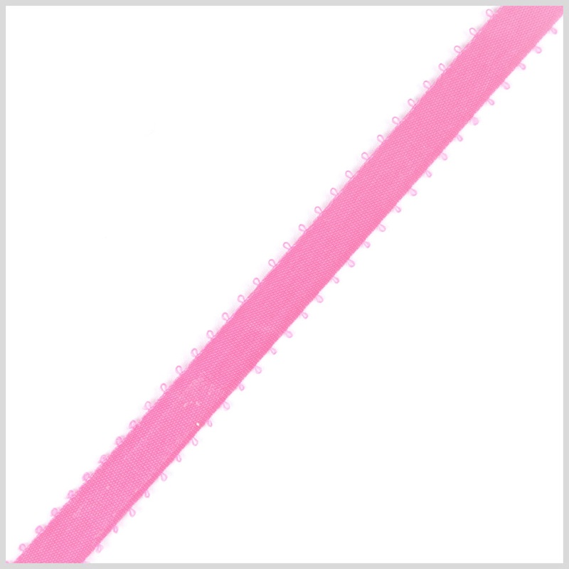 3/16″ Hot Pink Double Face Feather Edge Satin Ribbon
