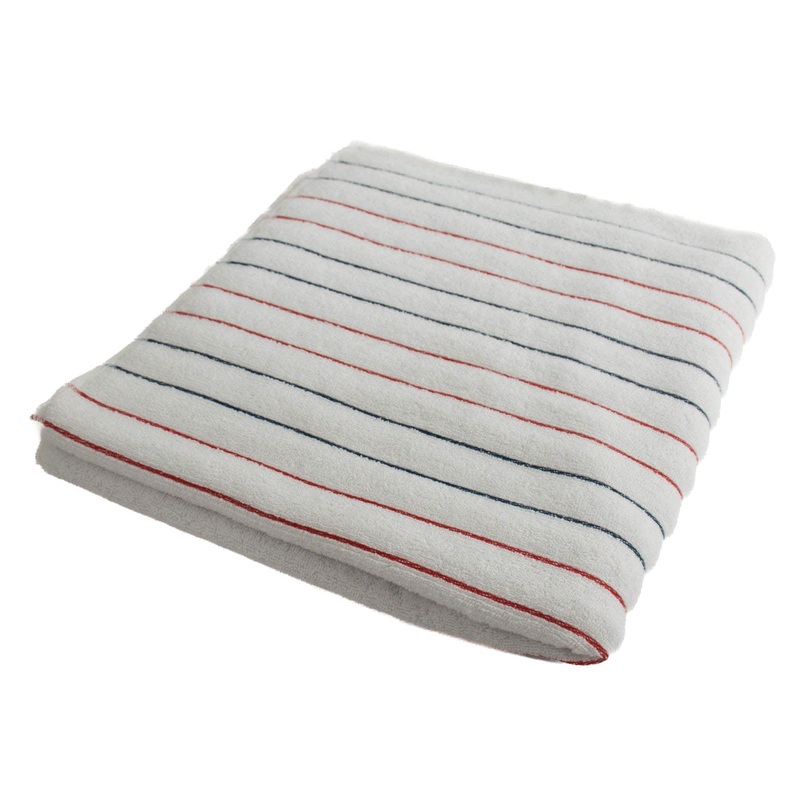 70x140cm Luxury Rib Bath Towel White R18022-1 R18022-1