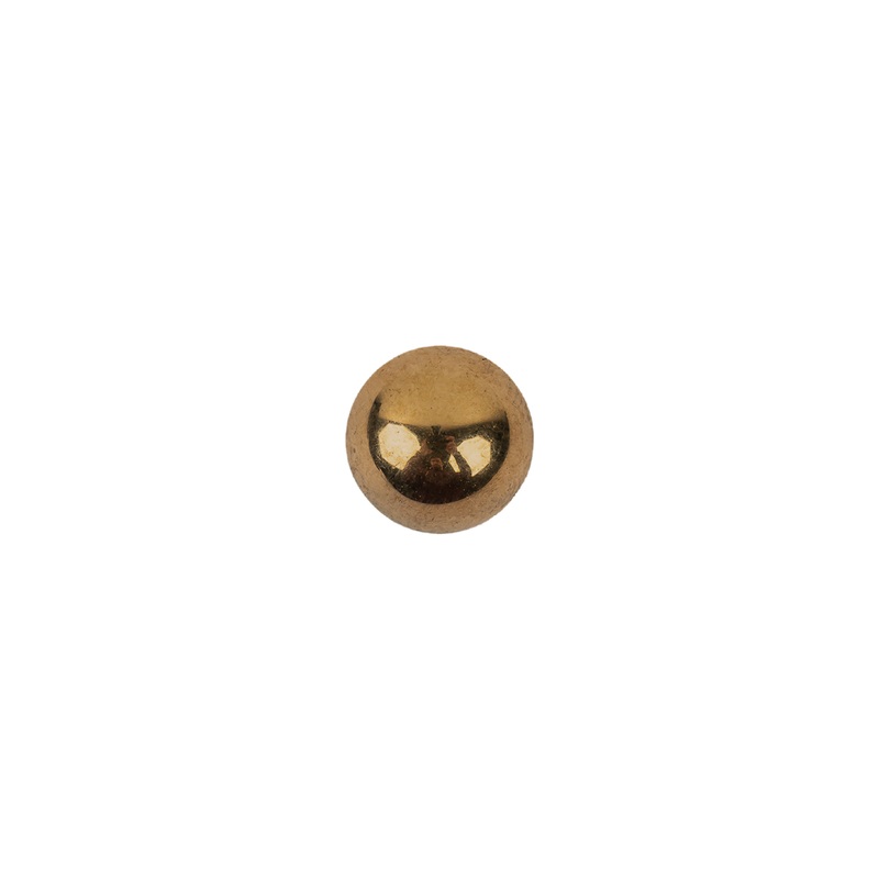 Gold Glass Button – 12L/7.5mm