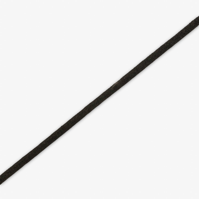 Leather Cord Black (Sold per Meter)