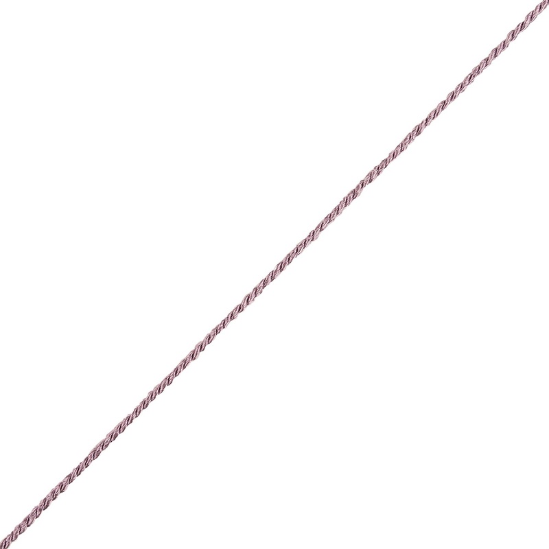 Lilac Cotton Blend Twisted Cord – 2.5mm