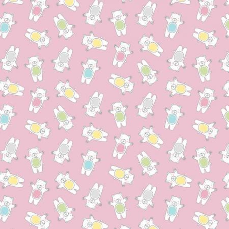 Pink Adorable Bear