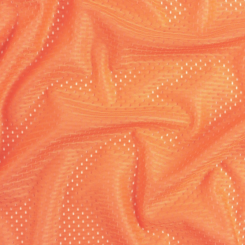 Polyester Athletic Mesh – Peach – Heracles Collection