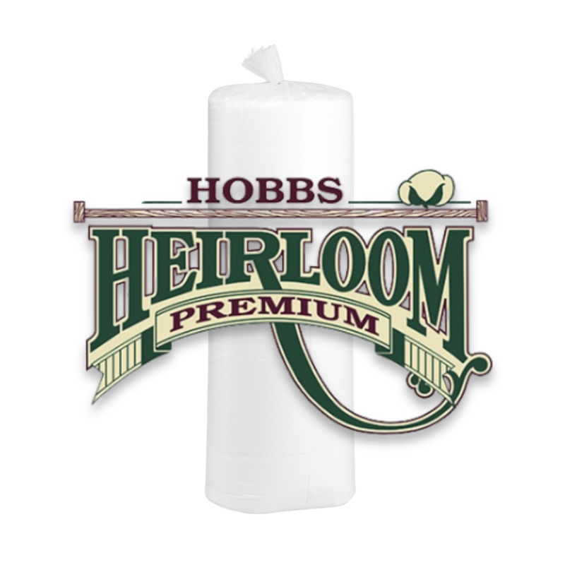 Roll of 108″ Bleached White Heirloom Batting