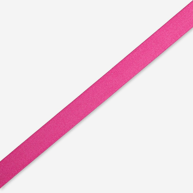 Satin Ribbon 15mm Cerise #516 Per Meter