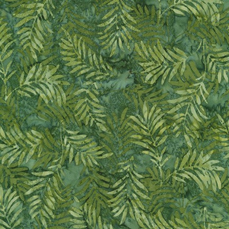 Serenity Lake Batiks Green