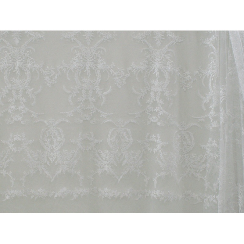 130cm Clara Embroidered Tulle BF485-1 BF485-1