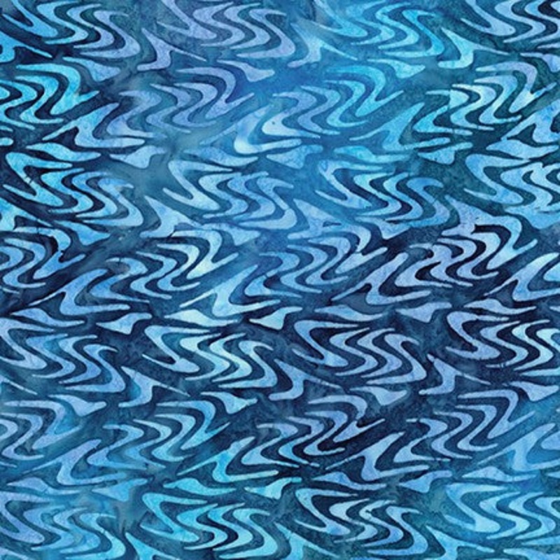 Aqua Spa 3 Batiks Blue