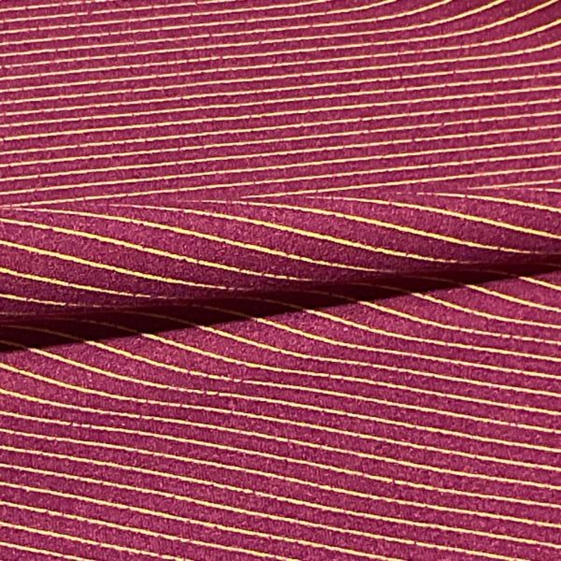 Arc-Com Mason Stripe Flamingo Pink Upholstery Fabric Order Product