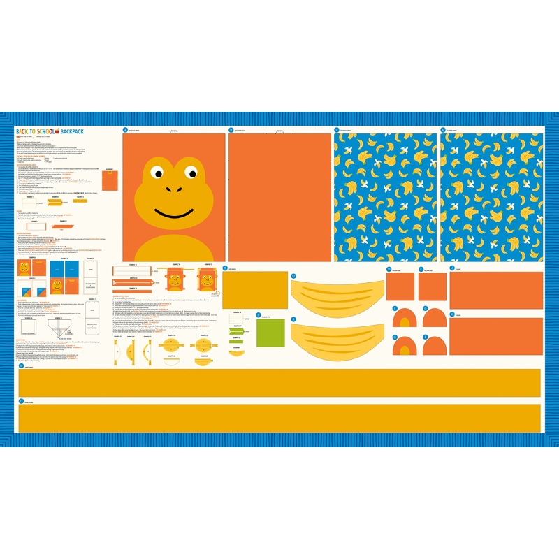 Back to School Bag Panel