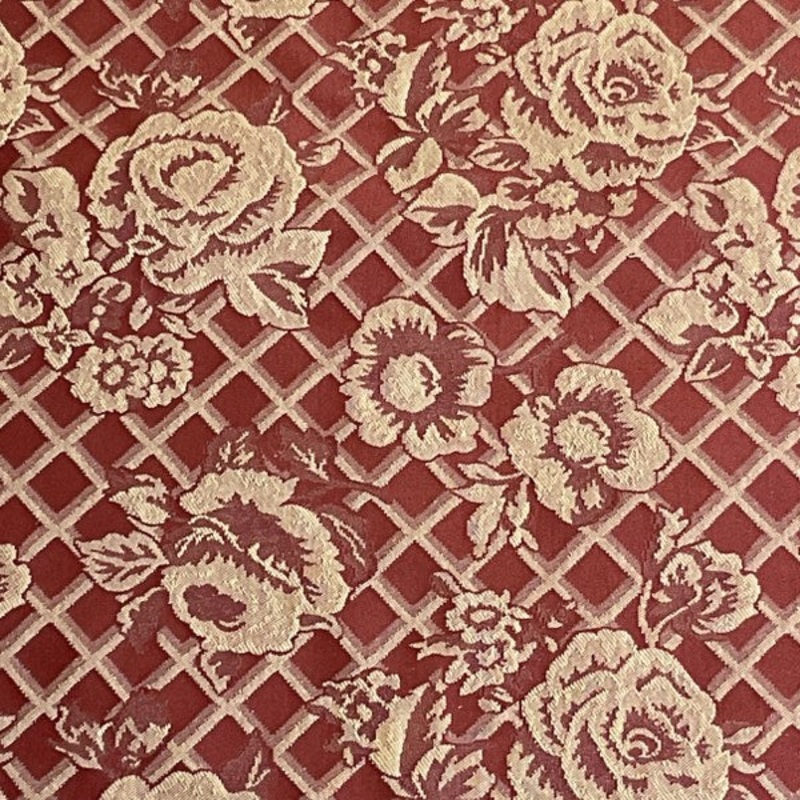 Burch Fabric Waverly Burgundy Upholstery Fabric Order Product