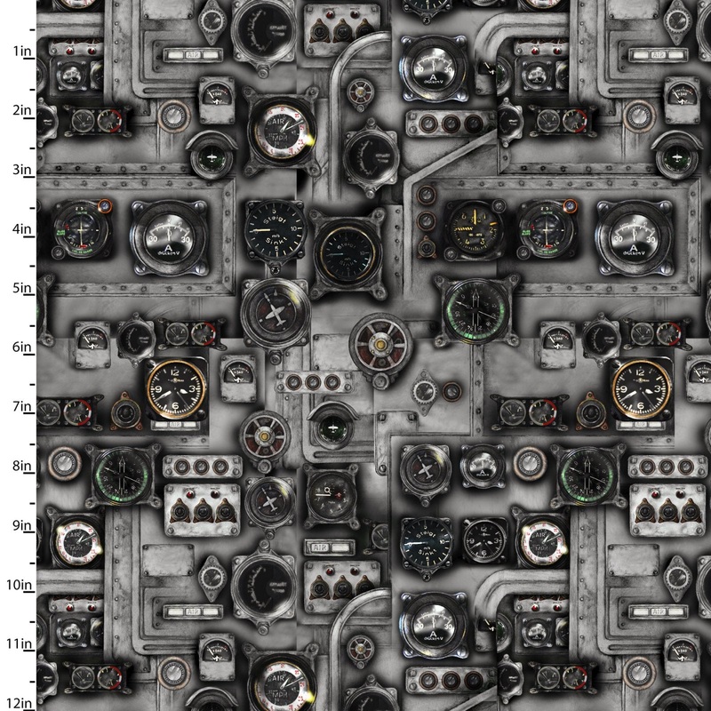 First in Flight 22978-GRY-CTN-D Control Panel