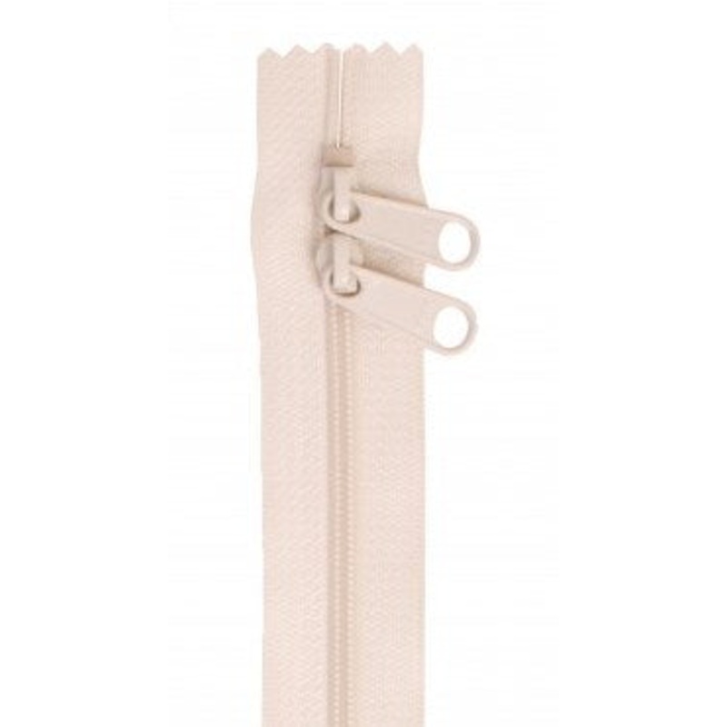 Ivory 30″ Double Pull Zipper