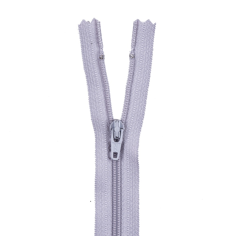 Regular Zipper 9″ by YKK – 154 Pale Gray2