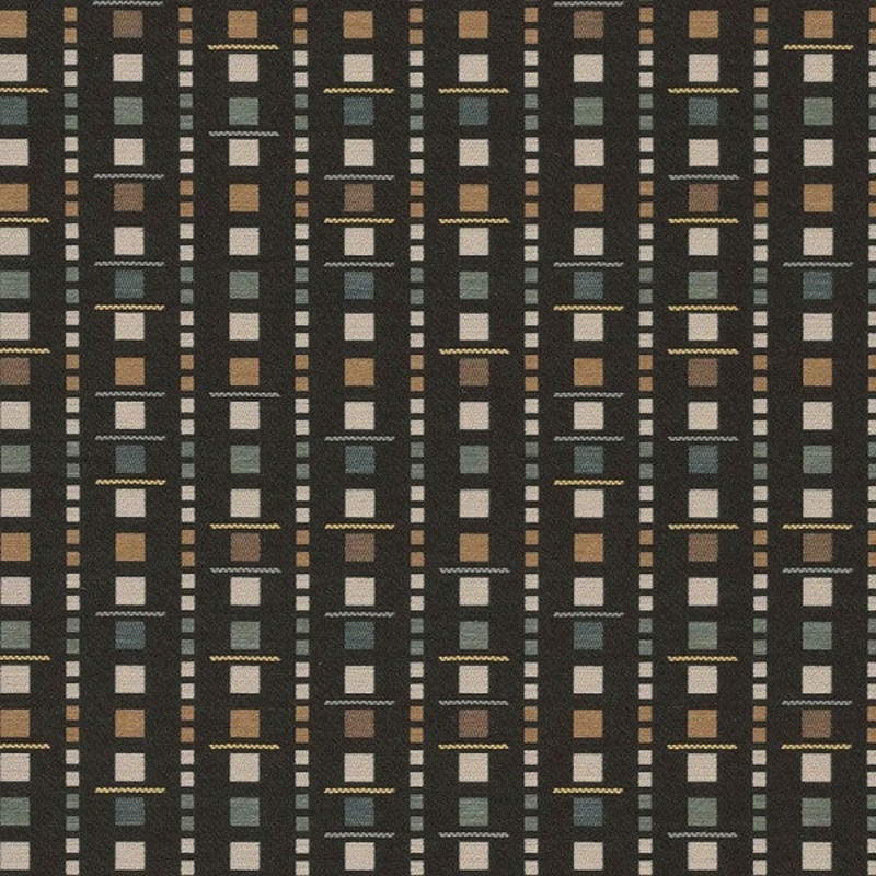 Remnant of Arc-Com Analog Onyx Black Upholstery Fabric Order Product 1