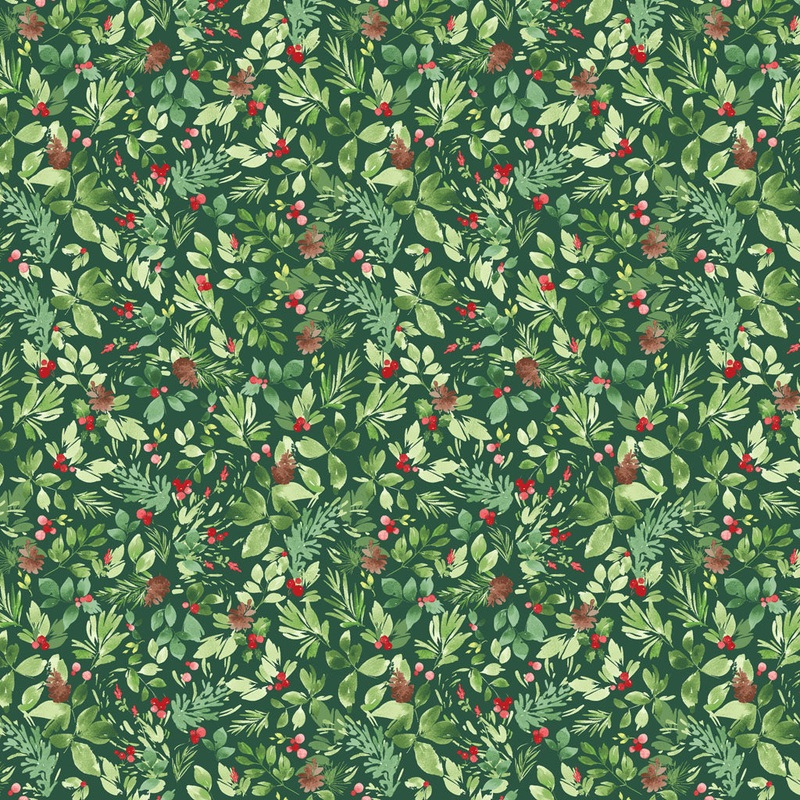 Santa Paws / Foliage in Forest