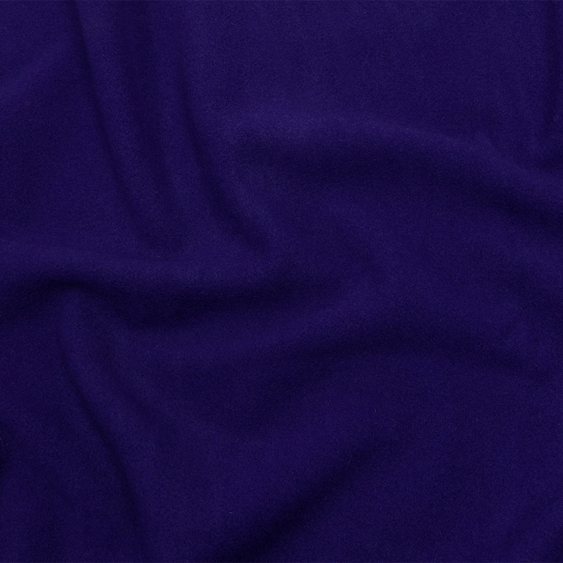 Wool and Cashmere Coating Made in Italy – Blue Violet – Alberini Collection