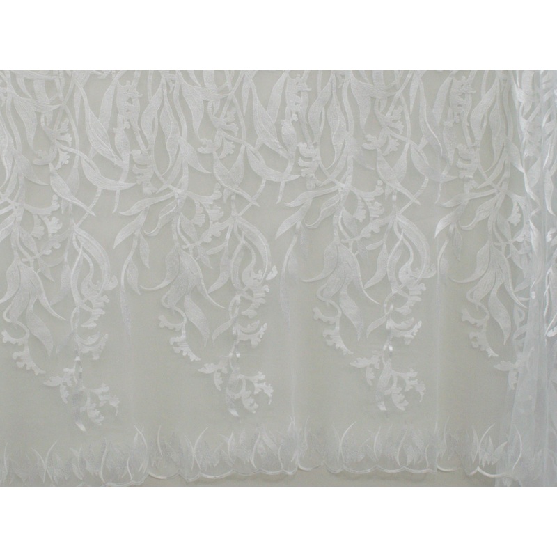 130cm Sara Embroidered Tulle BF486-1 BF486-1