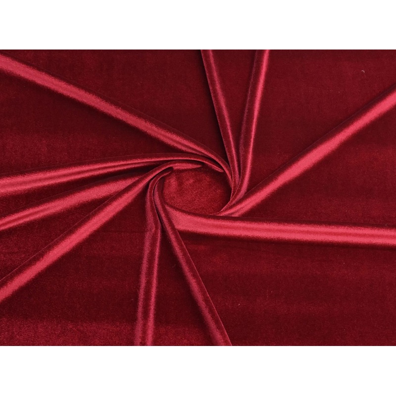 150cm Plain Stretch Velour DR043-2 DR043-2