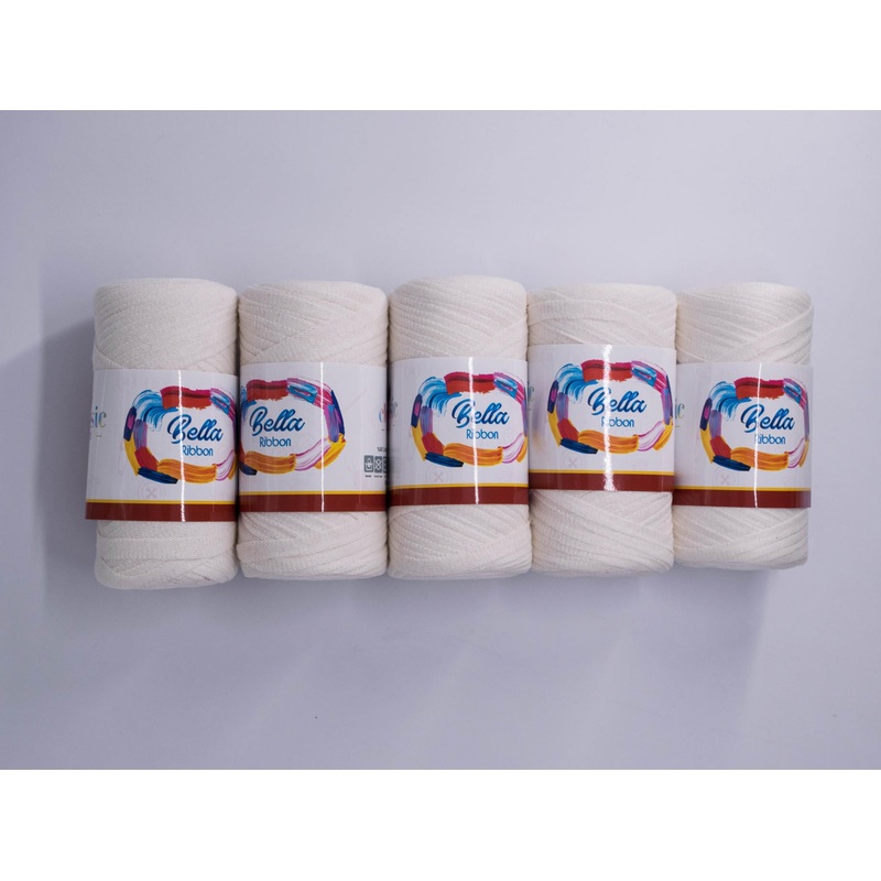 200g 5PC Bella Ribbon Cream 1000000351446