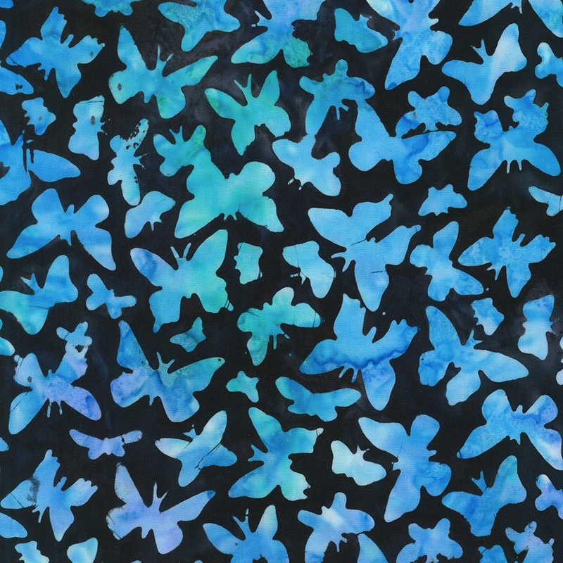 Butterfly Habitat Batiks Evening