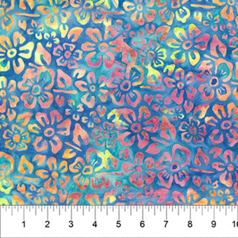 Garden Groove Batiks 83330-44 Parakeet