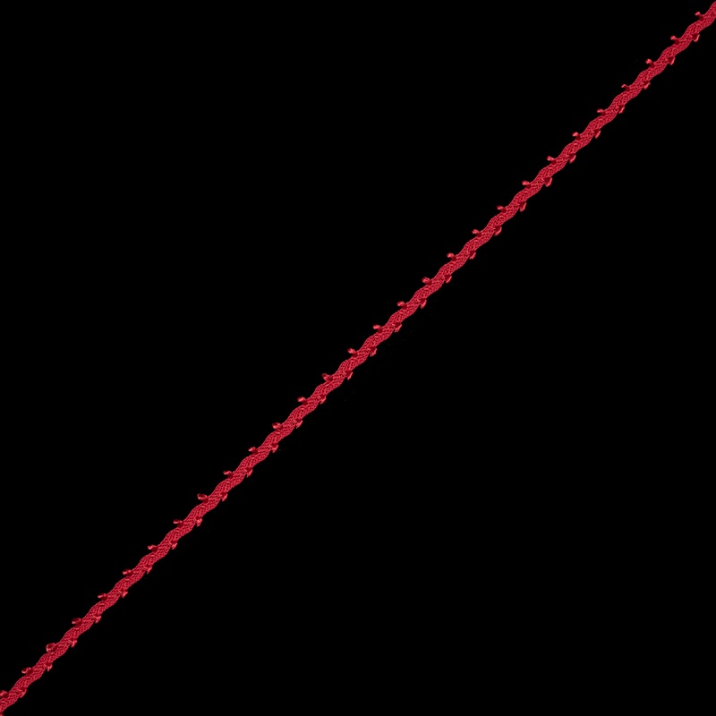 Red European Crochet Trim – 0.25″