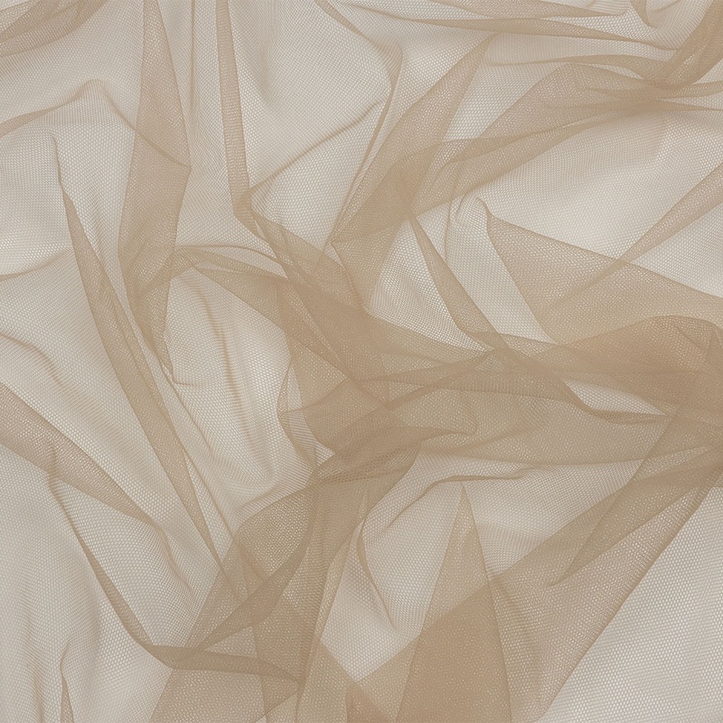 Soft Nylon Tulle – Almond – Leonardo Collection