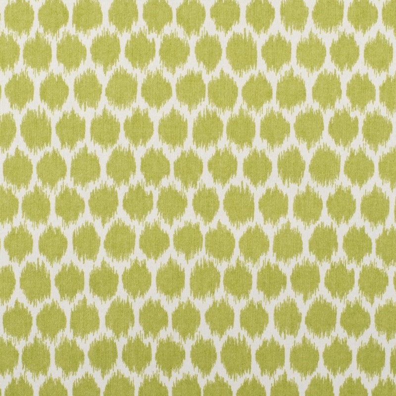 Wasabi Geometric Sateen