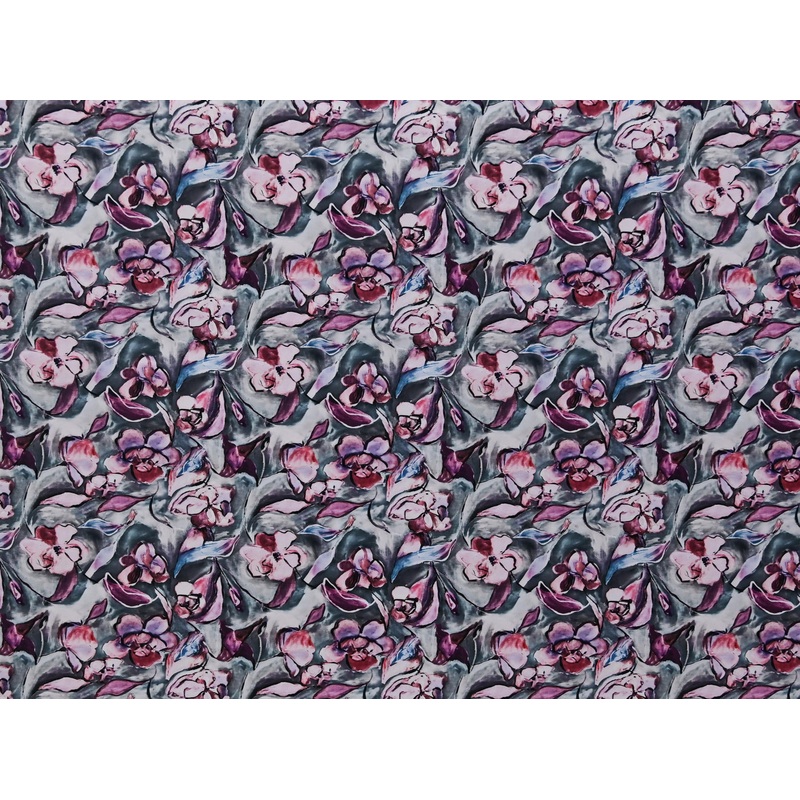 150cm Printed Duchess Satin DR277-259 DR277-259