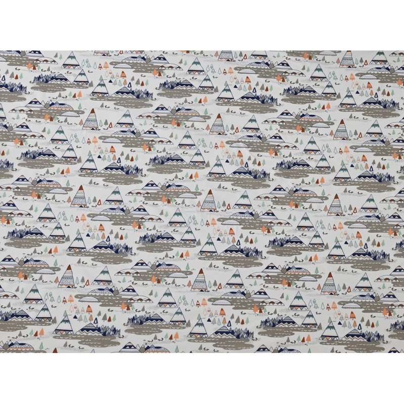 240cm Printed Cotton Curtaining CU1553-36 CU1553-36