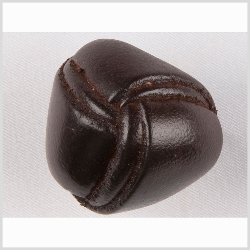 Antique Leather Button – 36L/23mm